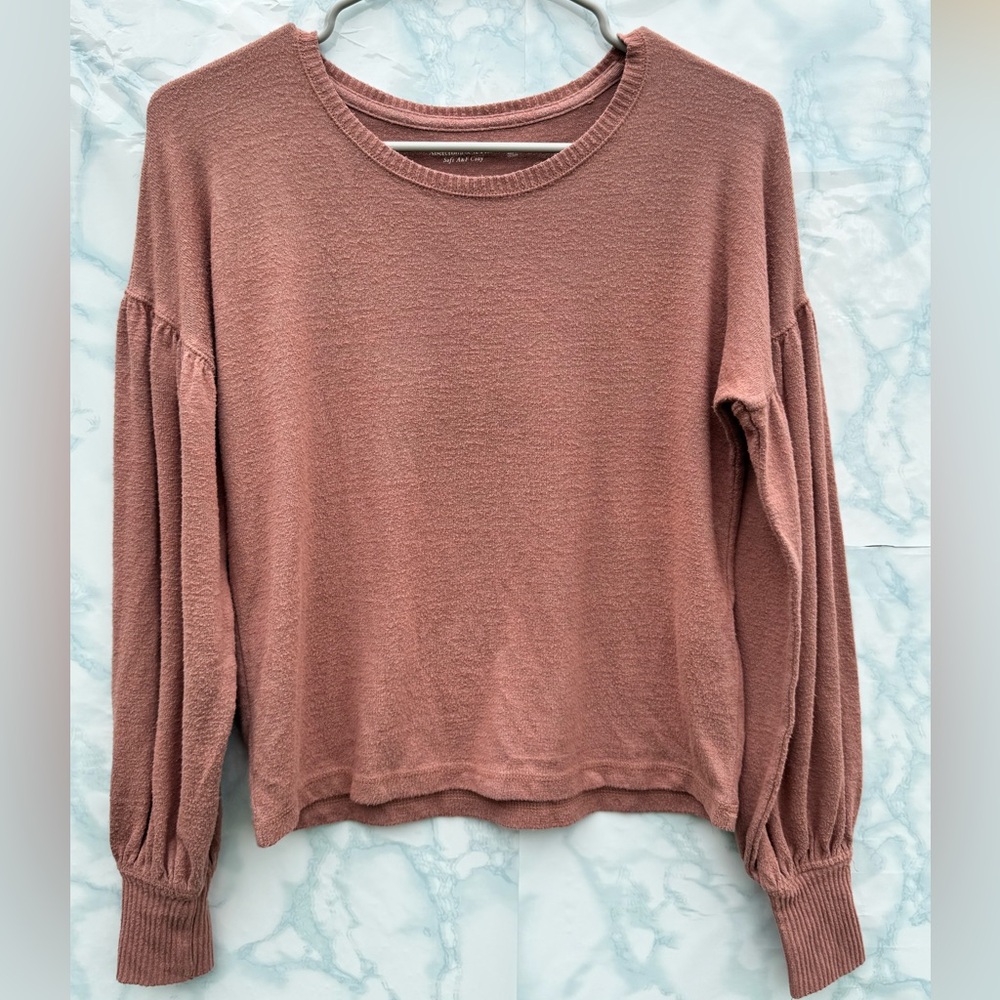 Abercrombie & Fitch Dusty Rose top